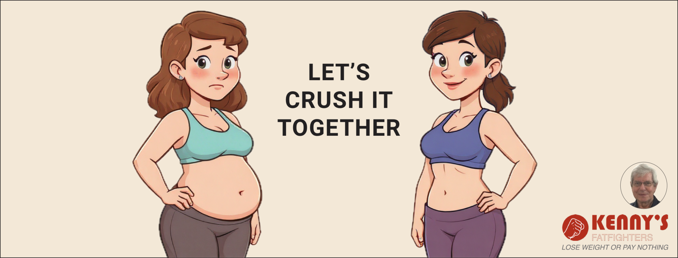 Kenny’s FatFighters — Let’s Crush It Together